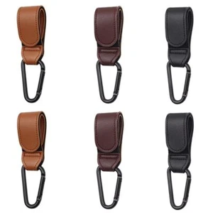 6 PCS Universal Stroller Hooks for Hanging Bags Khaki + Brown + Black Shopping - Picture 1 of 4