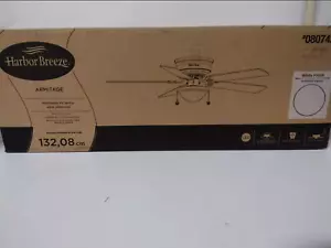 NEW Harbor Breeze Builder's Series LED Ceiling Fan 52-inch with Light - Picture 1 of 3