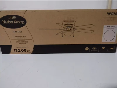 NEW Harbor Breeze Builder's Series LED Ceiling Fan 52-inch with Light - Image 1 of 3