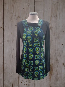 Fair Trade - Gringo Dungree Dress - Green S/M, M/L (N643-DS1) - Picture 1 of 2