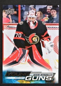 2022-23 UD Series 2 Base Young Guns #481 Kevin Mandolese Ottawa Senators