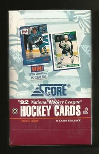 1992/93 Score Hockey Box of Trading Card Packs - All the Stars Available REDUCED - Picture 1 of 1