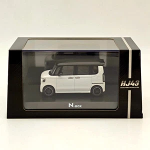 1/43 Hobby Japan N-BOX Custom Platinum White Pearl & Black HJ431006WP - Imagen 1 de 7