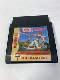 RBI Baseball (Tengen) - Nintendo NES Game Authentic Tested Works!