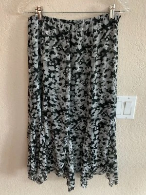 Falda forrada negra/gris Notations talla S Foto 1 de 4