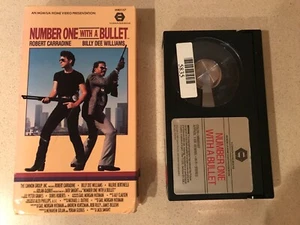 Number One With a Bullet (BETA, 1987) Robert Carradine, Billy Dee Williams - Picture 1 of 3