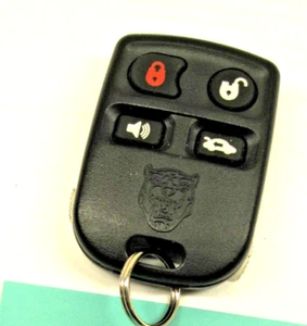 2000-2003 OEM Jaguar keyless 4-button S X type remote KEY FOB transmitter - Picture 1 of 7