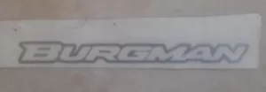 Suzuki Adesivo Emblema Decalcomania Scritta Scooter "Burgman" - Imagen 1 de 2