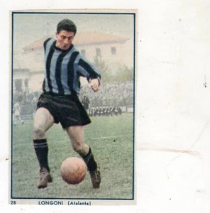 FIGURINA CALCIATORI da ritaglio ATALANTA LONGONI NR 28 album s.e.s.s.1959-60 - Picture 1 of 1