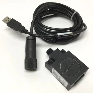 Balluff BIS00W4 HF 13.56MHz RFID Read/Write Sensor Head, M12 to USB Interface - Picture 1 of 5