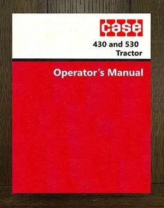 445, 530, 531, manual de operador de tractor de gas diésel para J. I. Estuche CA-O-430 530 - Imagen 1 de 13