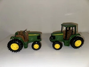 Ertl John Deere Tractor Lot Set Of Two Used - Picture 1 of 7