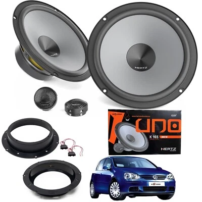 Kit 4 Casse Altoparlanti HERTZ K165 Anteriori per Volkswagen VW GOLF V 5 2003-09 - Immagine 1 di 4