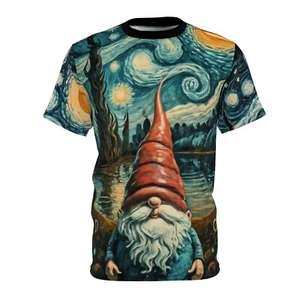 Garden Gnome T-Shirt Scandinavian Heritage Swedish Gnome Troll Tee Shirt - Picture 1 of 9