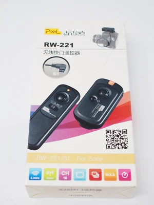 Pixel RW-221/S1 Wireless Timer Remote Control for Sony Digital - Image 1 of 3