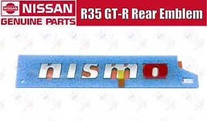 Nissan OEM Nismo Emblem hinten für R35 GT-R 2024 - Bild 1 von 13