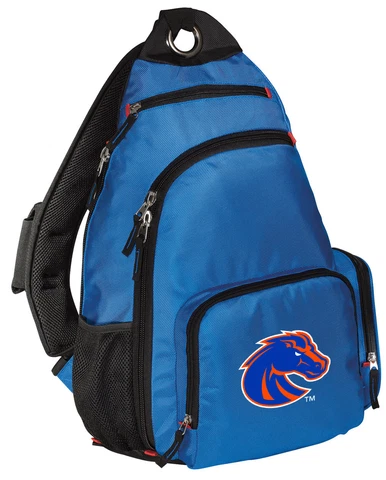 Boise State Crossbody Backpack Single Strap SUPER STRONG BALLISTIC NYLON Cross B Cover
