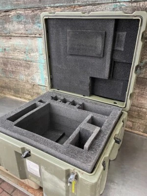 32x28x20 EXT Wheeled Military Medical Case for Hardigg Pelican ROLLING HINGED - Image 1 of 4