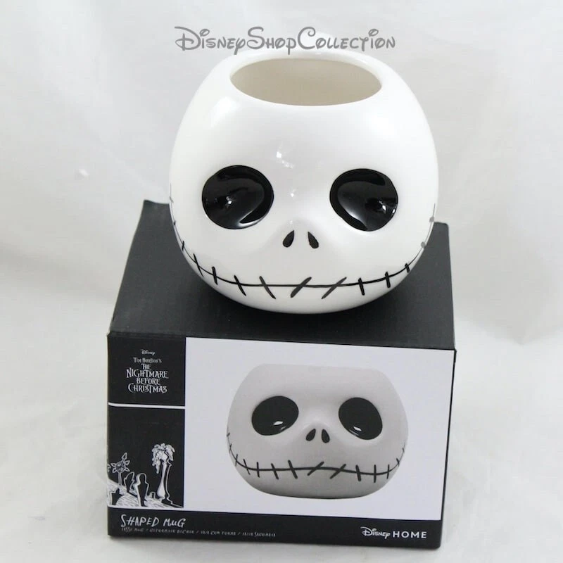 Mug 3D Jack Skellington DISNEY Half Moon Bay L'étrange Noel de Monsieur Jack - Photo 1/3