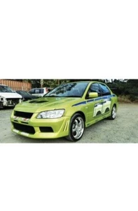 FAST AND FURIOUS FITS Mitsubishi Lancer Evolution VII CAR VINYL DECAL SET - Picture 1 of 4