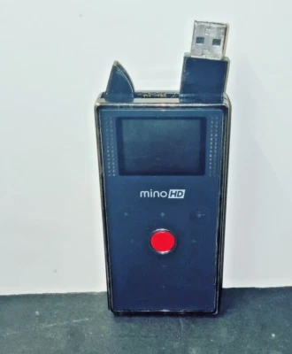 Flip Video Mino HD Camera Model F460B/ 4GB memory/ MP4/ *Used * - Image 1 of 4