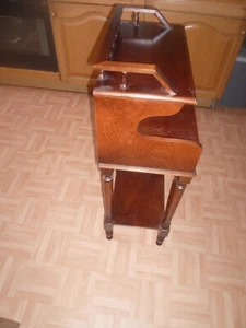 TELEFON TISCH HOLZ MIT 1 SCHUPLADEN - Bild 1 von 10