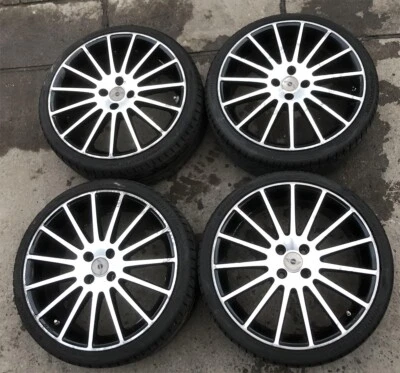 Borbet Alufelge 8J x 18 ET 40 LK 100 Mini Opel Renault BMW Toyota Alu Rim *TOP - Bild 1 von 4