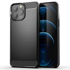 Shockproof Case For iPhone 7 8 SE 13 XS 11 12 PRO MAX Carbon Fibre Design Cover