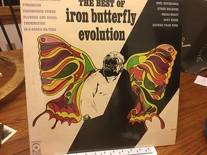 IRON BUTTERFLY LP THE BEST OF/EVOLUTION SEALED ORIGINAL PRESS ATCO SD 33-369 - Picture 1 of 1