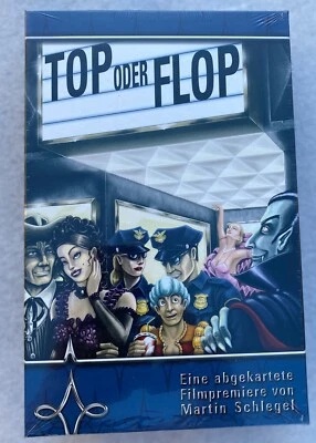 Top O Flop Argentum Verlag Gioco di Carte per Famiglie Bambini Tedesco Nuovo - Immagine 1 di 4