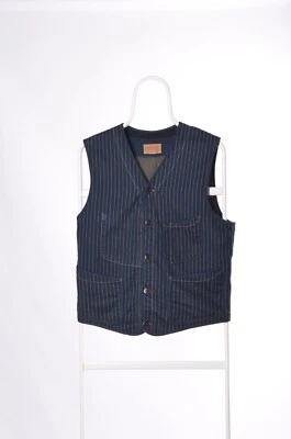 RRL Ralph Lauren indigo wabash vest fits S-M - Image 1 of 4