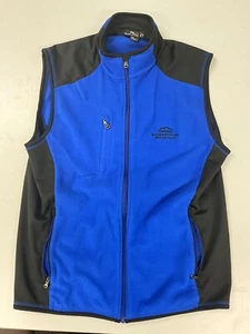 Chaleco de golf polar RLX Ralph Lauren para hombre - mediano - azul/negro - Imagen 1 de 3