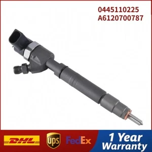 0445110225 A6120700787 Common Rail Diesel Fuel Injector for BOSCH MERCEDES-BENZ - Picture 1 of 11