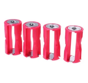 4 x Batteriehalter für je 4 AAA Batterien auf Baby C LR14 Adapter Konverter 1,5V - Bild 1 von 4