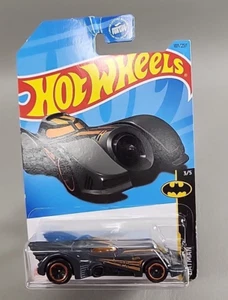 Hot Wheels Batmobile 103/250 Dark Grey - Batman Series w/Clamshell Case - NEW - Picture 1 of 8