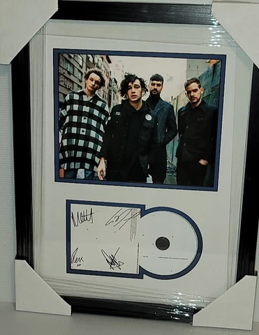 The 1975 Band Signed A Brief Inquiry Into Online Relationships CD JSA Certified Cover
