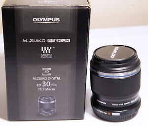 Olympus M.Zuiko 30mm f/3.5 ED Lens MFT Micro Four Thirds