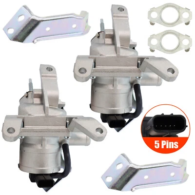 Secondary Air Injection Check Valve 2x for Toyota Sequoia 2008 2009 Tundra 07-09 Foto 1 de 4