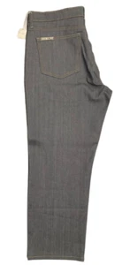 JEANS 37 x 26 BLUE WITH GOLD STITCH RAW DENIM JEANS RETAIL $500 by BLUE DELTA - Picture 1 of 6