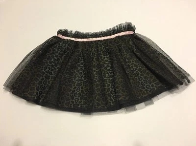 Toddler Girls Tutu Skirt Size 3T Animal Cheetah Print Kids  - Image 1 of 3