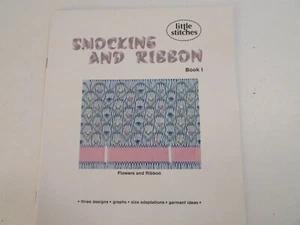 Smocking and Ribbon Book 1 Designs by Mary Siegel - Picture 1 of 1