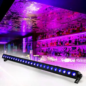 RGBW 24 LED DMX Stage Wall Wash Light Bar Strobe Effect DJ Party Beam Light Bar - Picture 1 of 9