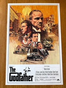 Paul Mann The Godfather One-Sheet Variant AP Poster - Mondo & Bottleneck Artist - Picture 1 of 8