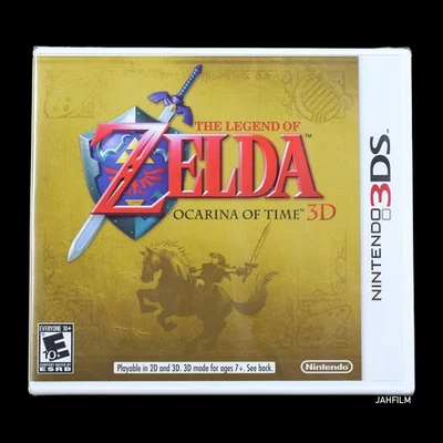 Nintendo 3DS - The Legend of Zelda Ocarina of Time Brand New Y-Fold Seal w/Case - Image 1 of 4