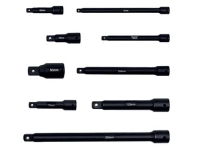 Set Verlängerungen Verstärkt Verlängerung Schlüssel Kompass 1/4″ 3/8″ 1/2″ - Bild 1 von 2