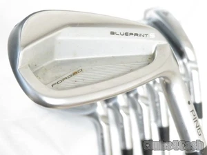 PING Blueprint S Irons Black Dot KBS Tour C-Taper 125 Stiff Power Specs 4-P - Picture 1 of 7