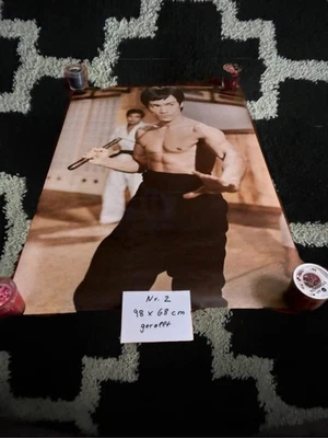 Bruce Lee 5x Retro Poster - Image 1 of 4