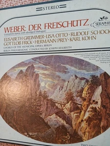 WEBER Der Freischutz  w/ Libretto Grummer-Prey Seraphim 6010 Berlin - Picture 1 of 15