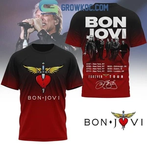 Bon Jovi Forever Tour 2026 T-Shirt AOP 3D S-5XL - Bild 1 von 4