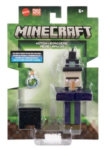 Minecraft Mojang - Witch 12cm Figure w/ Cauldron & Poison Potion - Picture 1 of 1